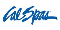 Blue Cal Spa logo on a white background