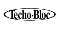 The black Techo-Bloc logo featuring the text