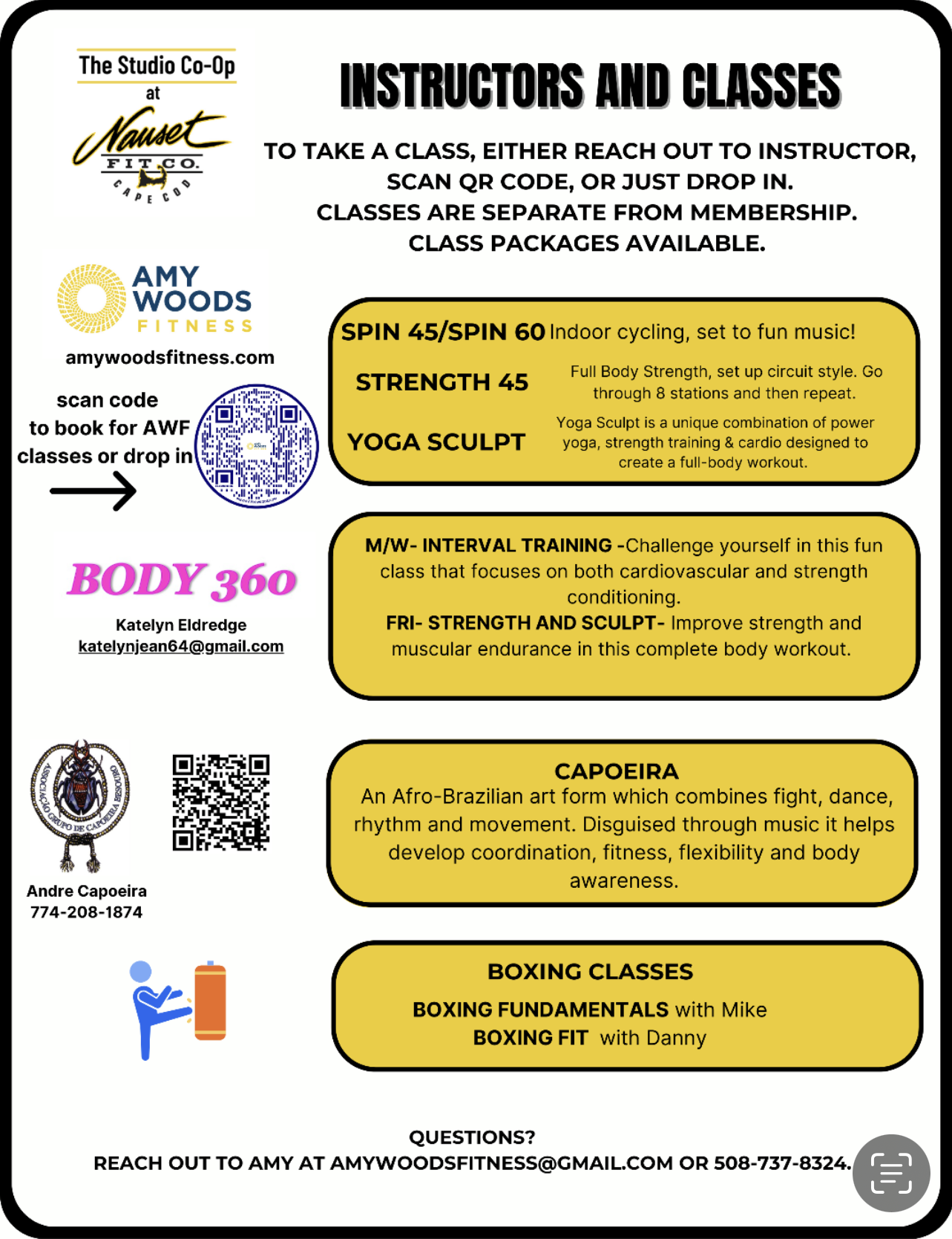 Fitness Classes Cape Cod, MA