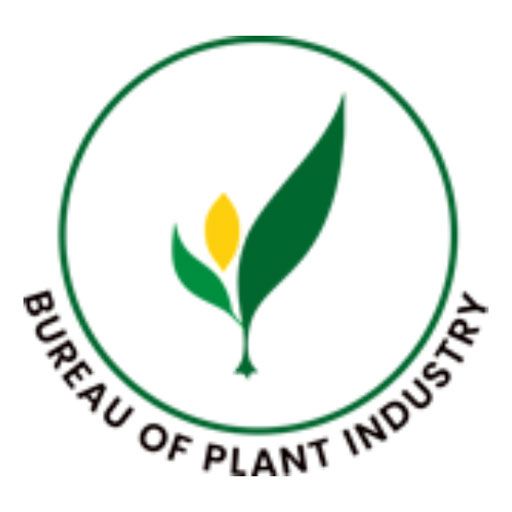 Bureau of Plant Industry logo with green leaf and yellow bud inside a green circle