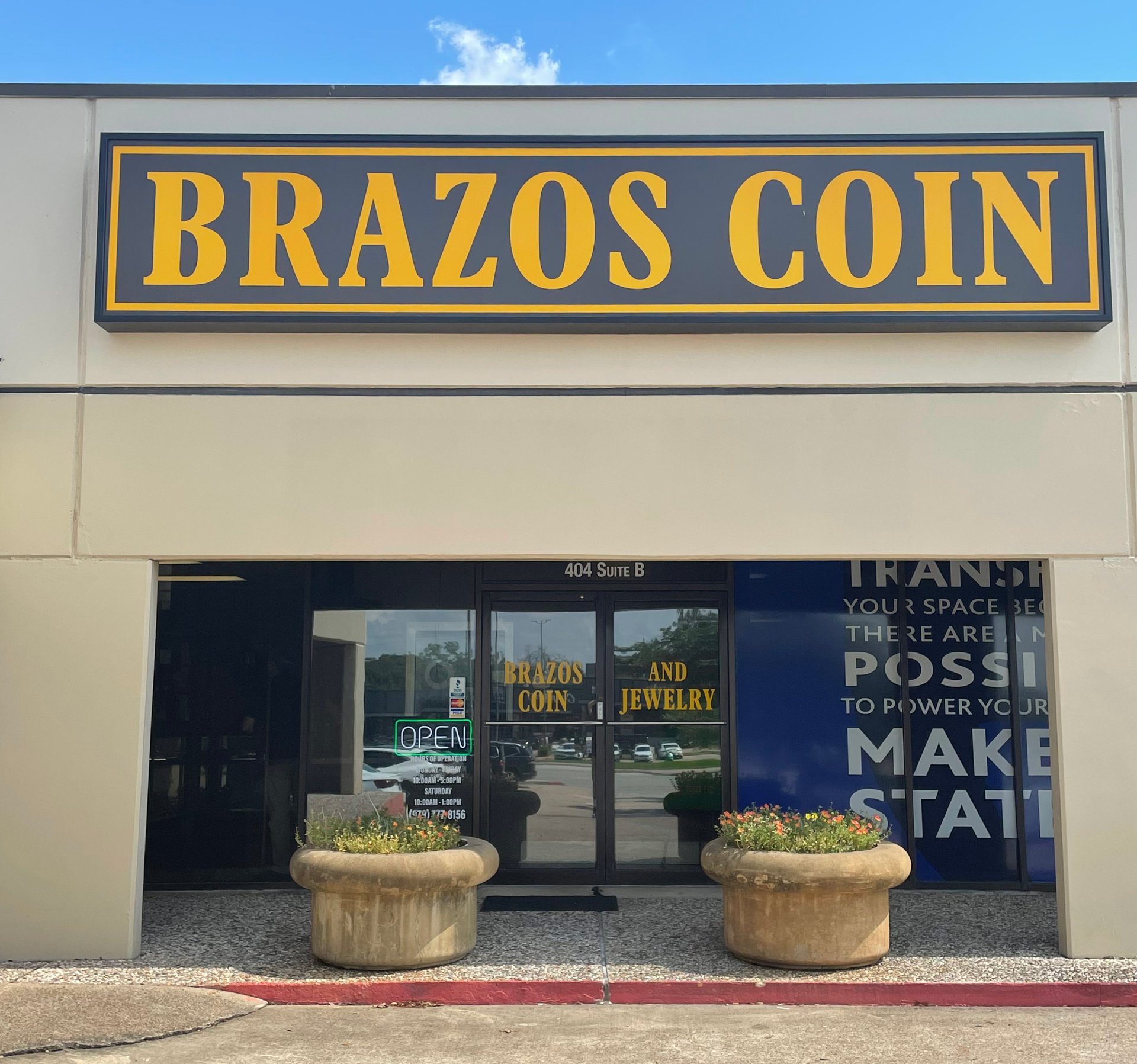 Contact Brazos Coin & Jewelry College Station, TX