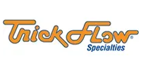 Trick Flow Specialties logo in orange and blue text on a white background