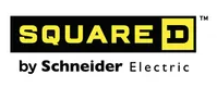 Square D by Schneider Electric logo in yellow and black on a white background