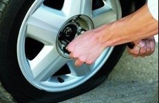 Flat tire service
