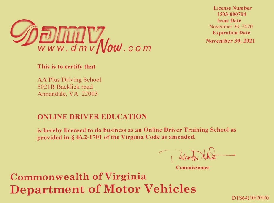 a2 licence course near me