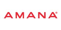 Red AMANA logo on a white background