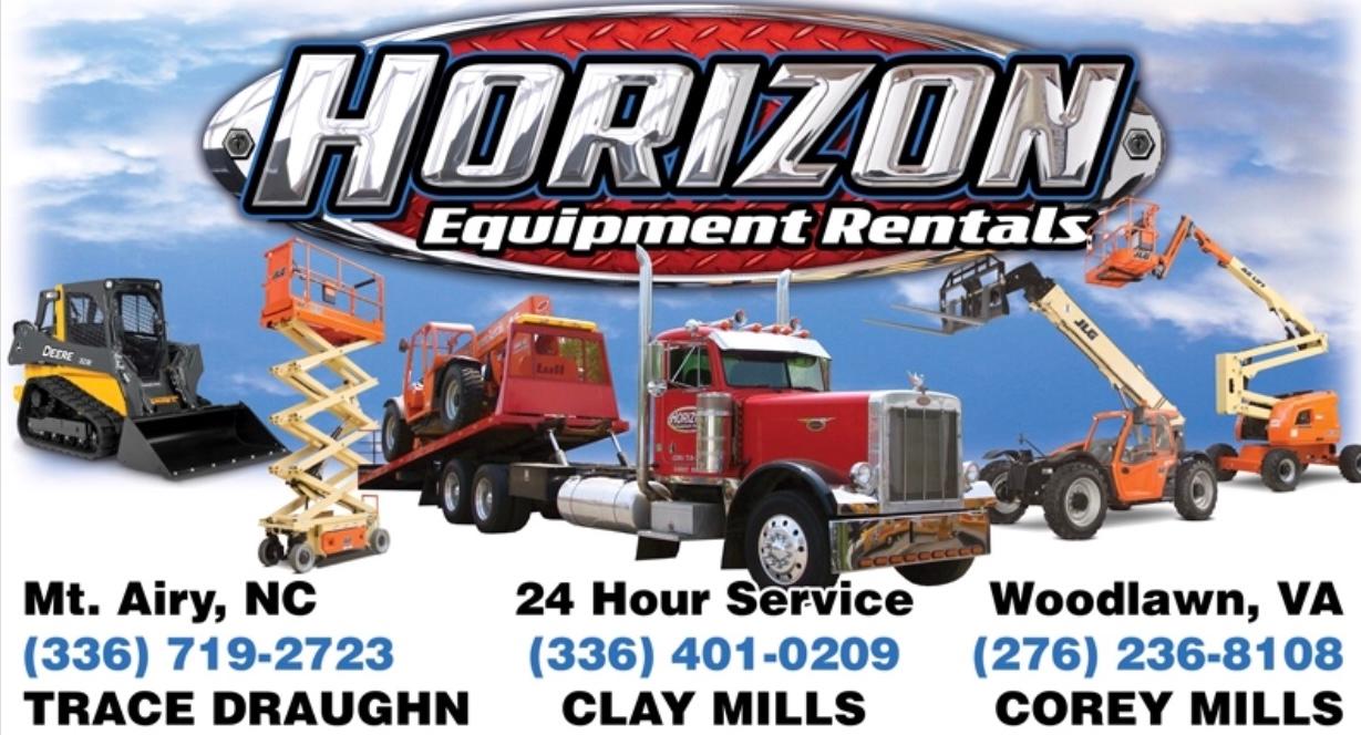 Horizon Equipment Rentals Photo Gallery Mt. Airy, NC