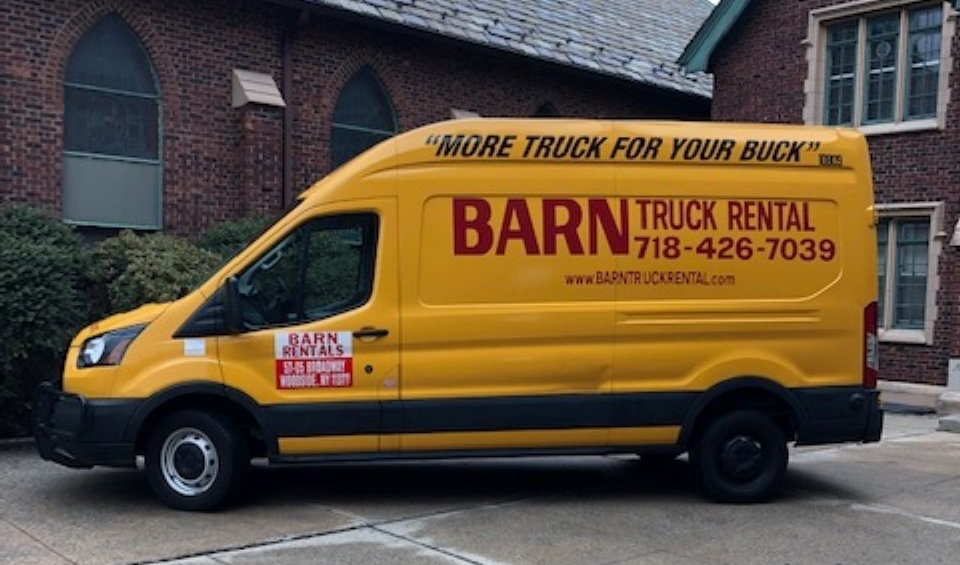 Barn Truck Rental Moving Vehicles Woodside, NY