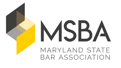 MSBA logo with gray and yellow geometric mark and text “Maryland State Bar Association”