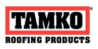 The TAMKO Roofing Products logo featuring the black word 