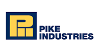 Logo for Pike Industries: yellow 