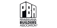 Logo for Pennsylvania Builders Association, featuring 