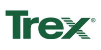 The trex logo is green and white on a white background.