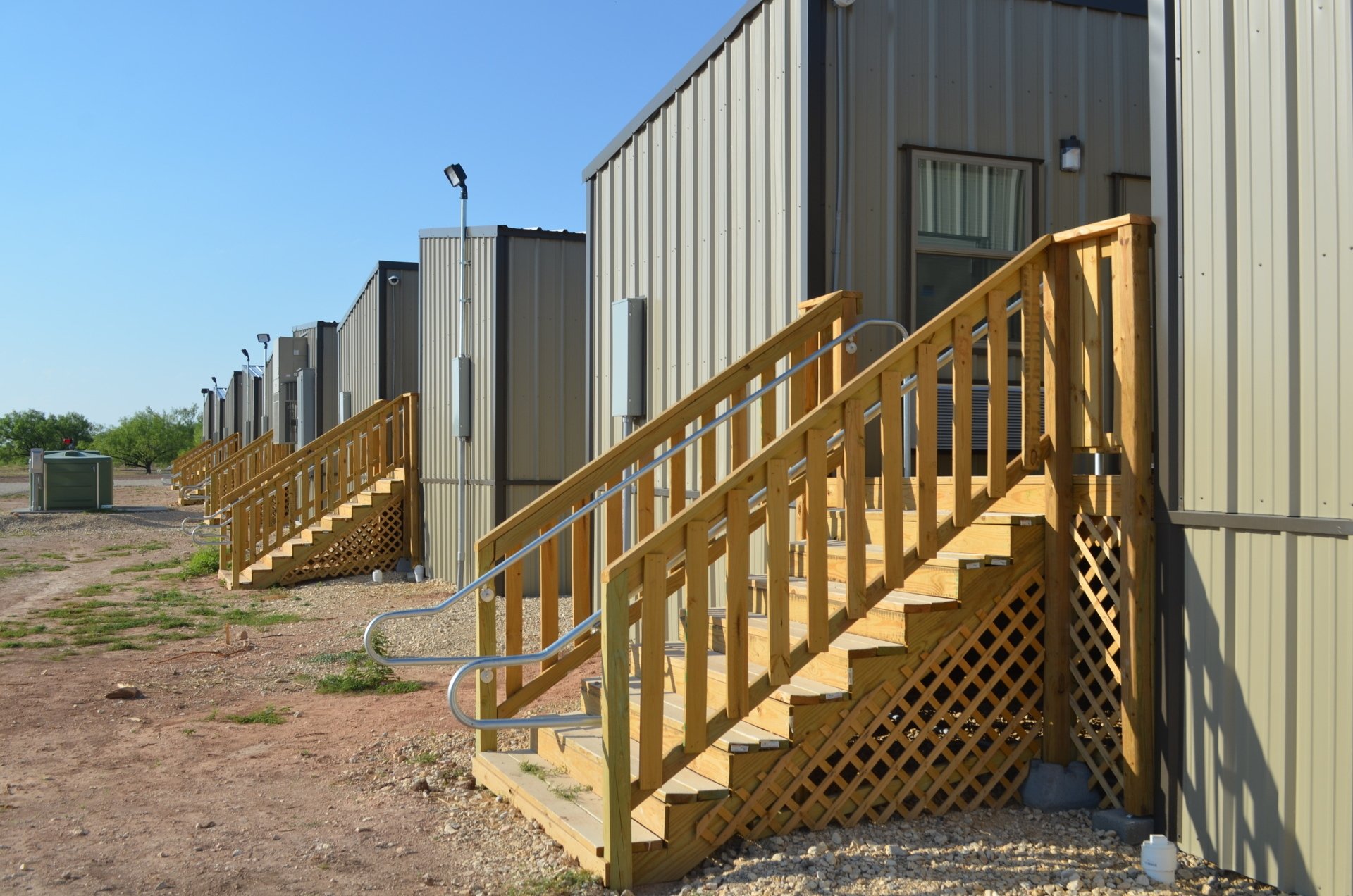 Goodfellow AFB Lease of 84Person Temporary Modular Dorms