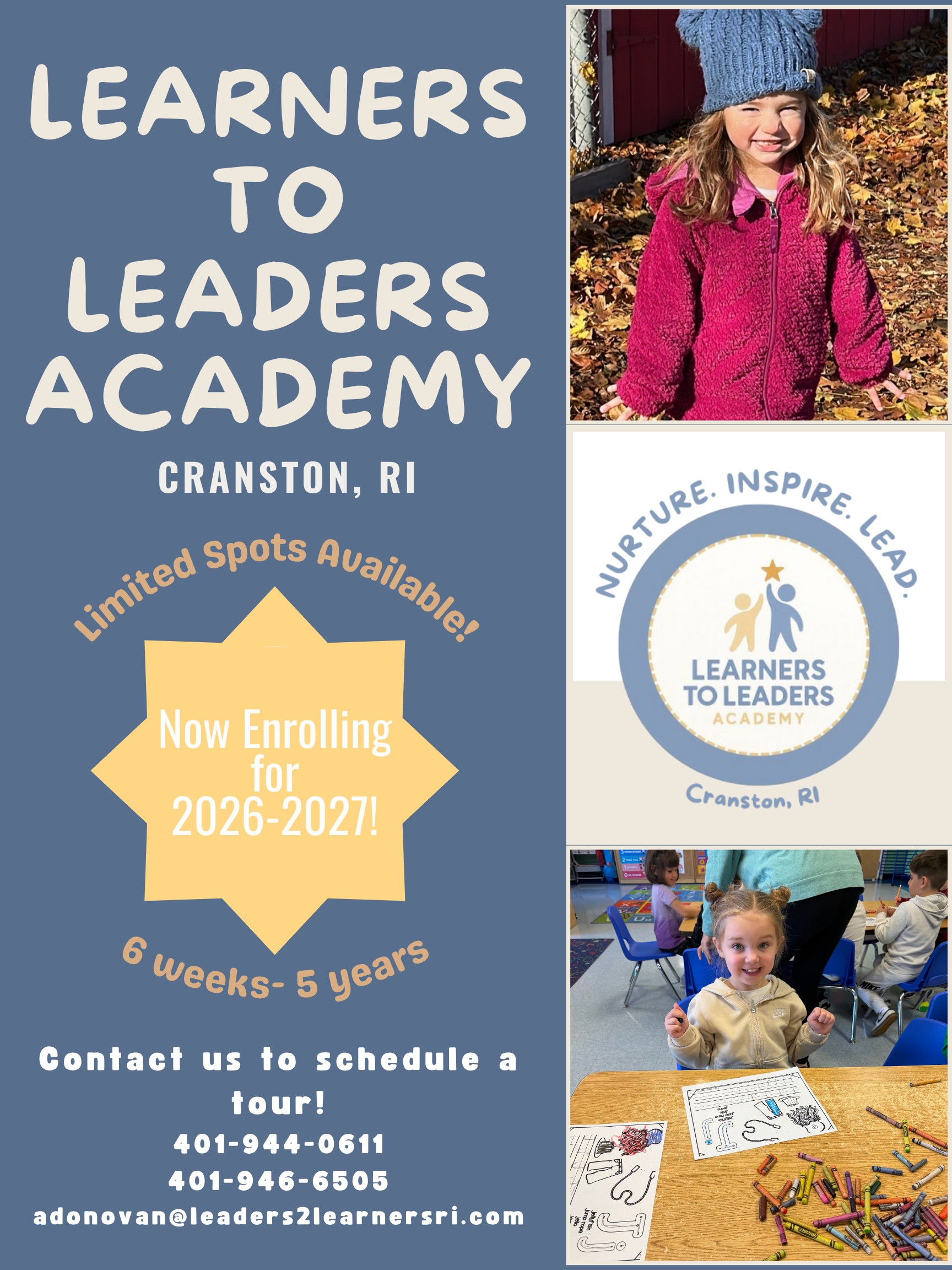 About | Learners to Leaders Academy