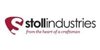 Stoll Industries logo: A red and white 