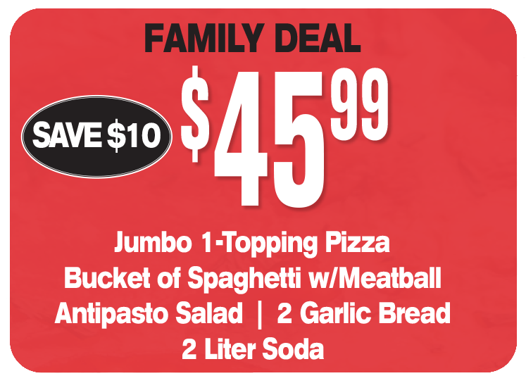 RigaTony's Pizza & Pasta Lunch Specials Quartz Hill, CA