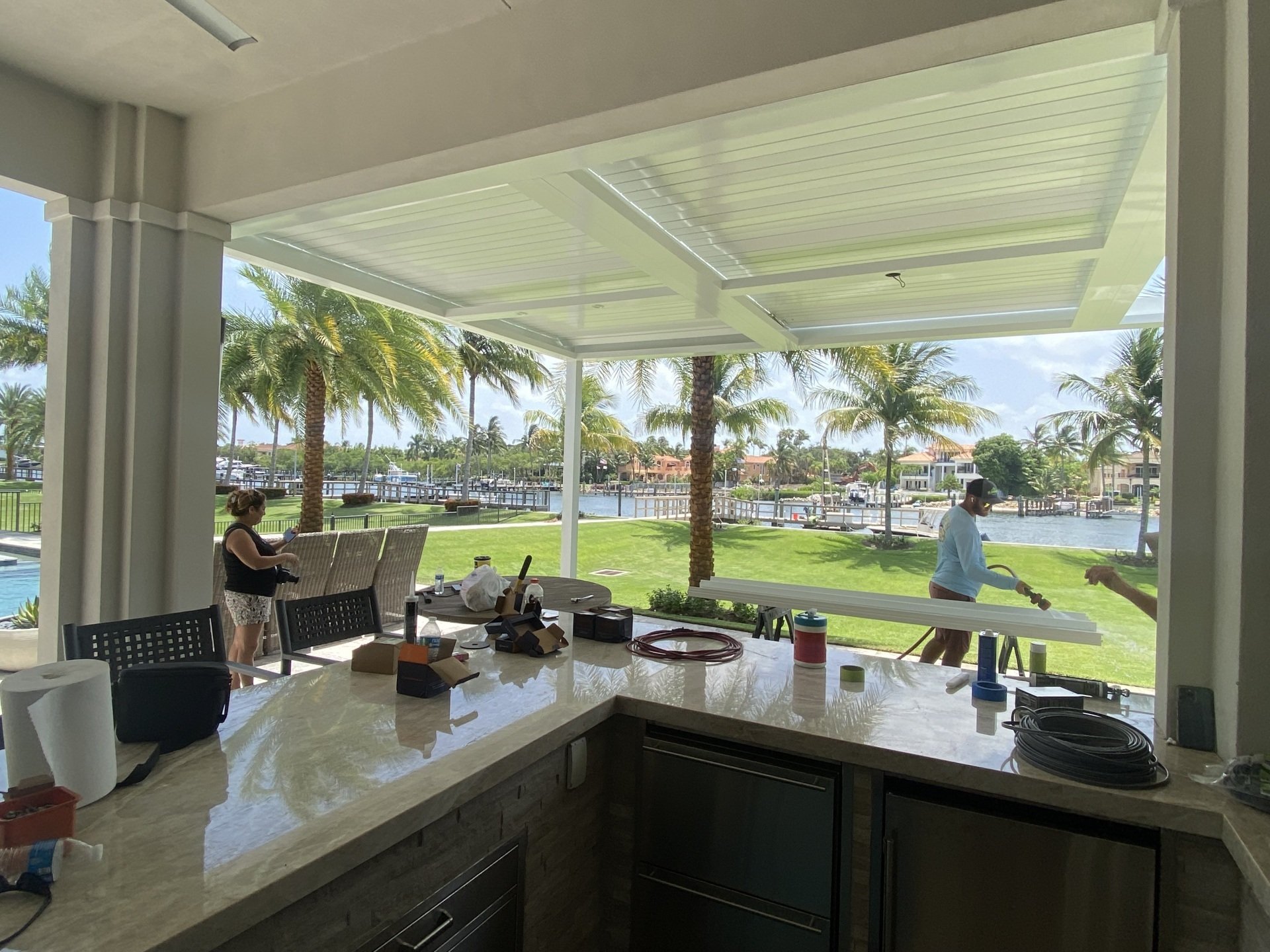 enVision Pergola Louvered Pergola Boca Raton, FL