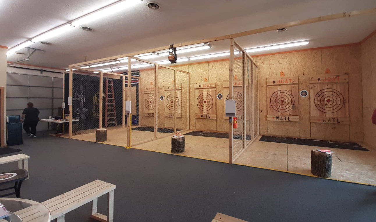 Photos Johnson County Axe Throwing