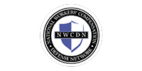 Logo of the National Workers' Compensation Defense Network, a blue shield with NWCDN inside, surrounded by a circular border.