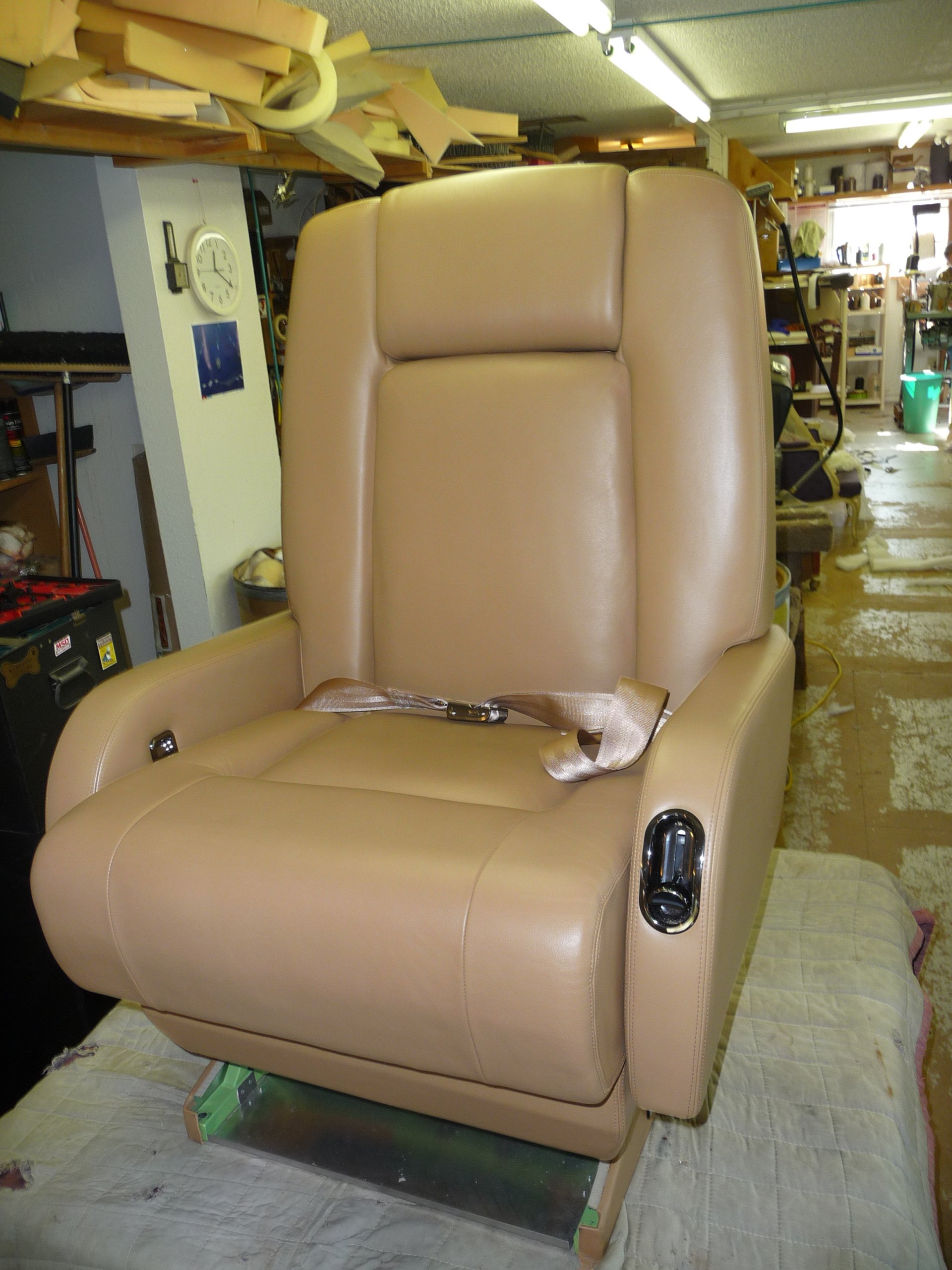 Aircraft Upholstery Seating and Side Panels WA