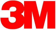 Red 3M logo on a white background