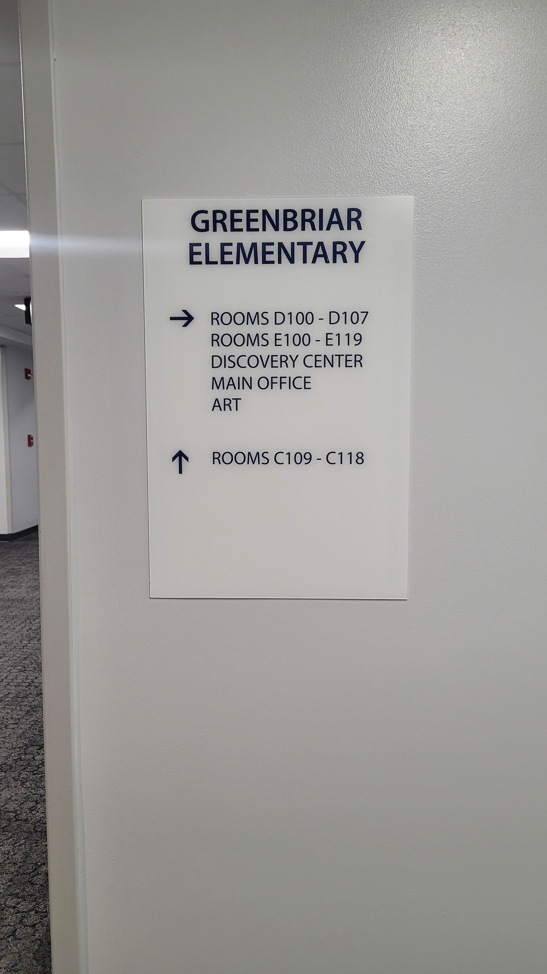 Essential Architectural Signs Directional Gallery Indianapolis