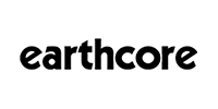 Earthcore logo, black text on a white background.