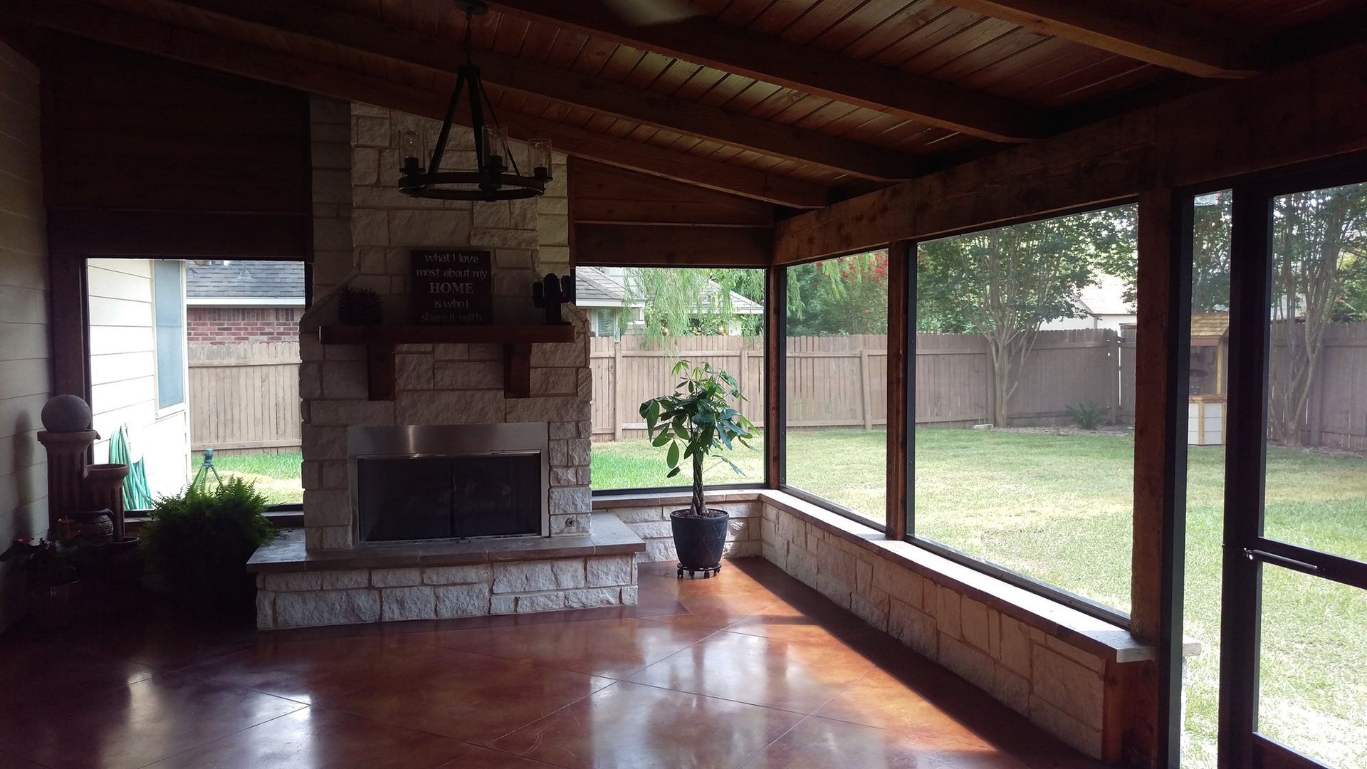 Screened Porch TX Round Rock TX Austin Patio