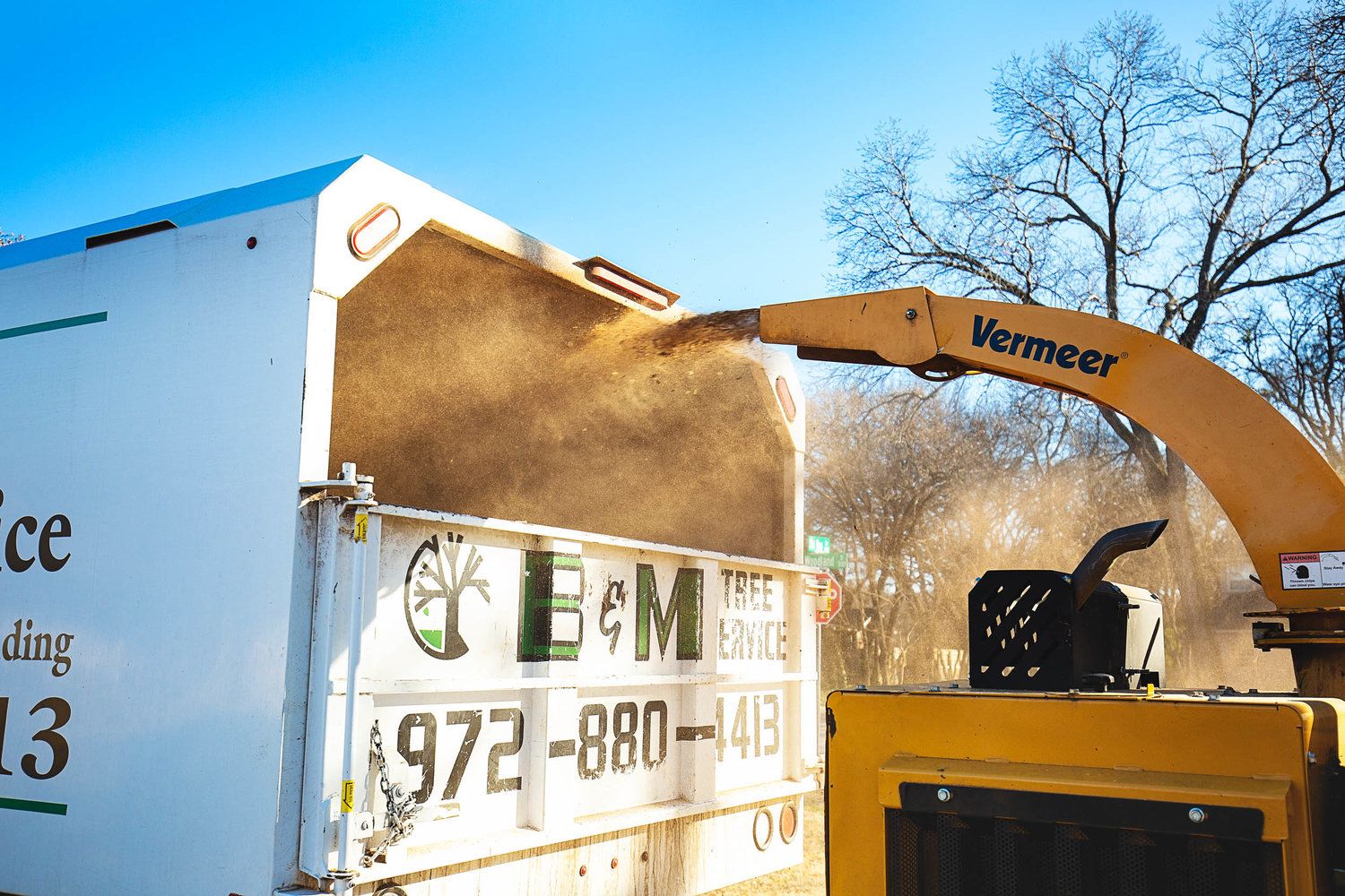 Project Gallery B&M Tree Service