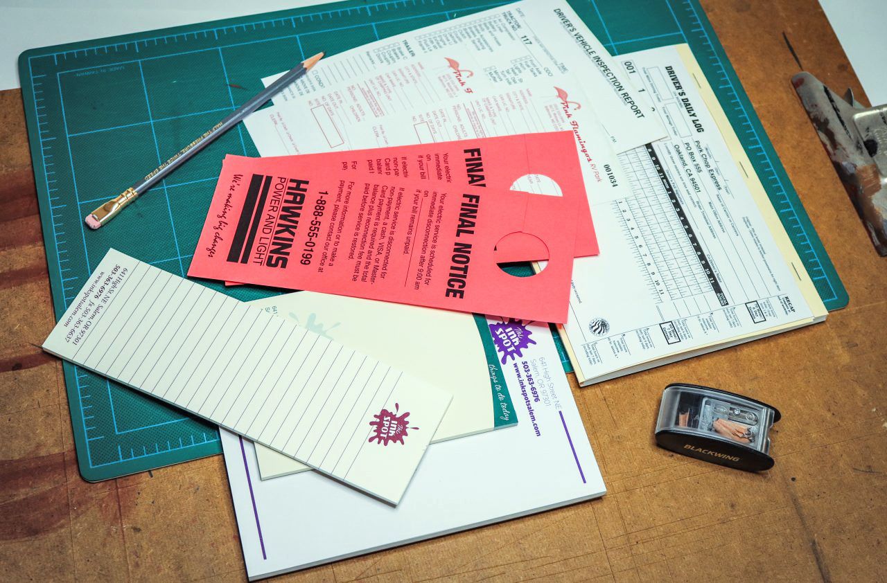 Commercial Print Shop The Ink Spot Printing Salem, OR