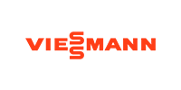 Viessmann logo: Red text on a white background.