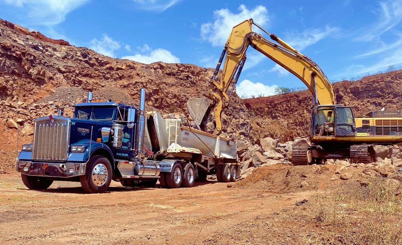 Wally Rita Trucking Inc. Material Hauling Koloa, HI