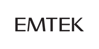 EMTEK logo in black text on a white background