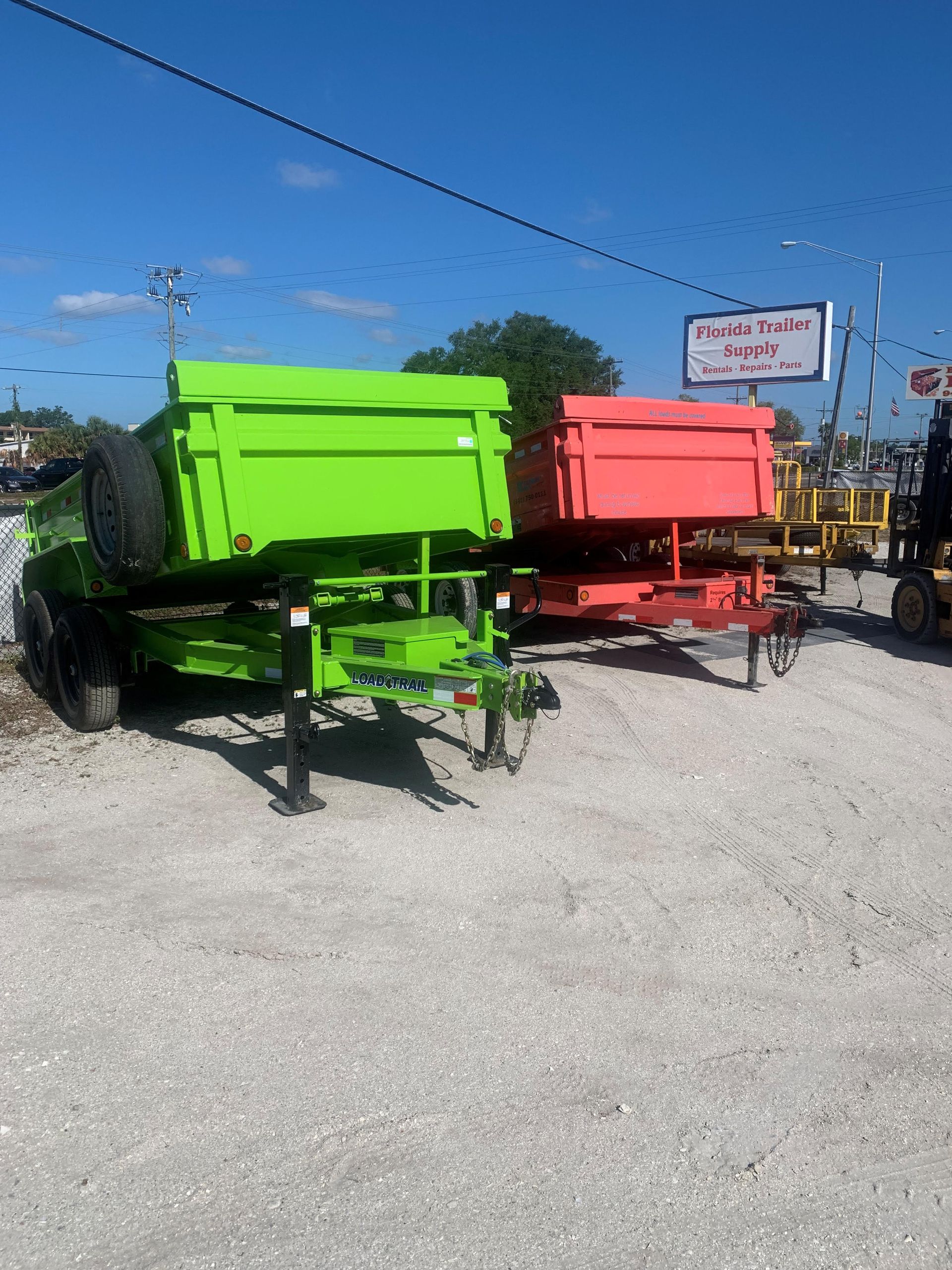 Dump Trailer Rental Sarasota, FL Florida Trailer Supply