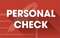 Personal check