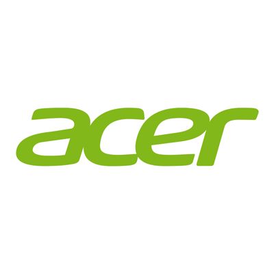 Green Acer logo on a white background.