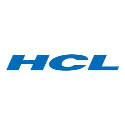 HCL logo in blue on a white background.