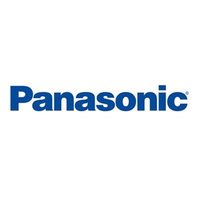 Panasonic blue logo on a white background.