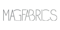MAGFABRIS logo in thin gray uppercase letters on a white background