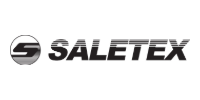 SALETEX logo in black and gray on a white background