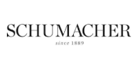 SCHUMACHER logo in black serif text with small “since 1889” beneath it on a white background