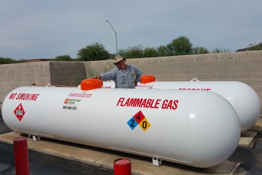 Propane Tank Installation Service Phoenix, AZ